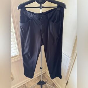 lululemon athletica Men's black ABC Classic Fit Trouser Pants Size 34